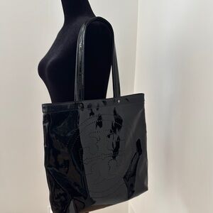 Tory Burch Black Patent Leather Bag